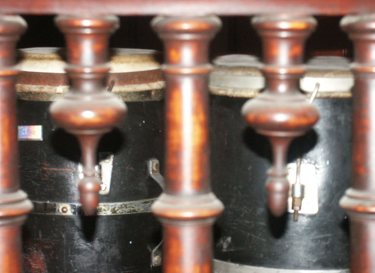 Konfizierte Trommel in Trinidad de Cuba